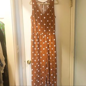 Old Navy Mustard Polka Dot Jumper